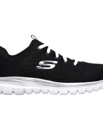 Pantofi sport femei Skechers Get Connected 12615W-BKW