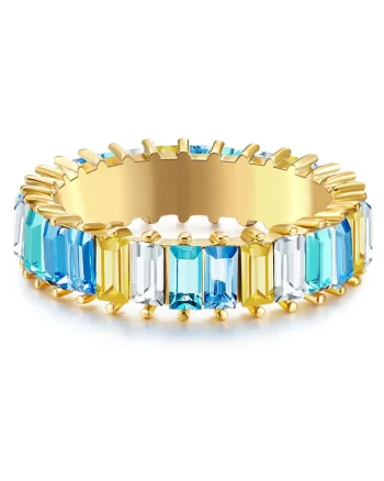 Inel placat cu aur de 14K