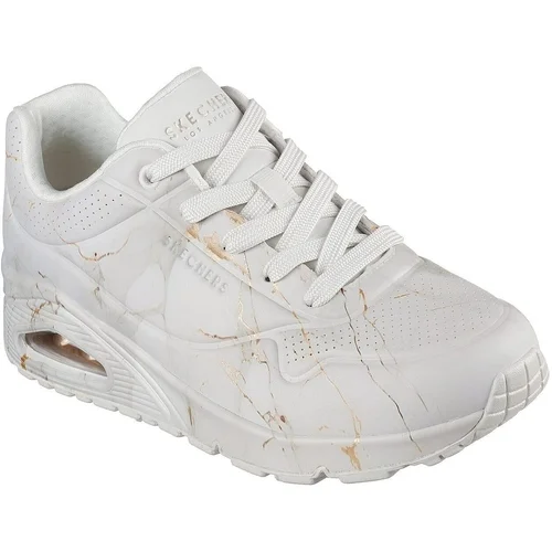 Pantofi sport femei Skechers Uno - Marbel Marvel 155584-OFWT