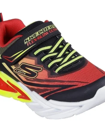 Pantofi sport copii Skechers Flex-glow Ultra 400139L-BKRD