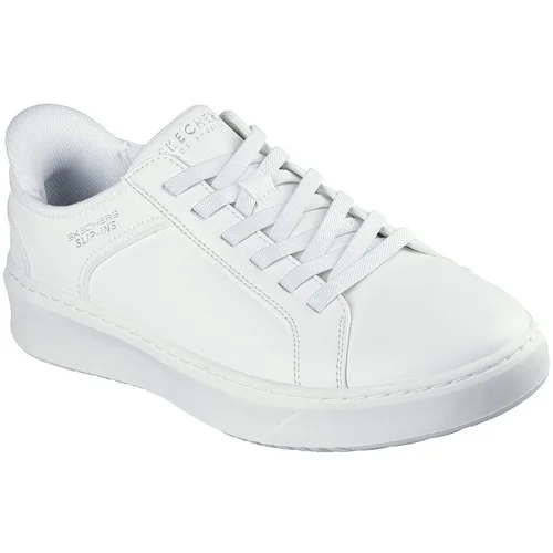 Pantofi sport barbati Skechers Court Break - Double 183177-WHT