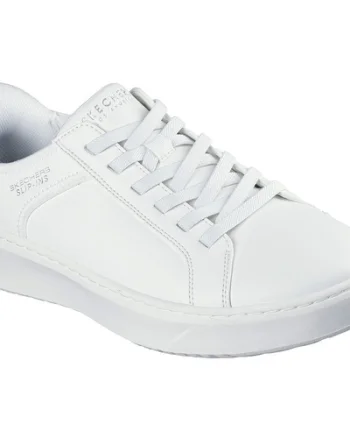 Pantofi sport barbati Skechers Court Break - Double 183177-WHT