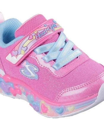 Pantofi sport copii Skechers S Lights-eternal Heart Light 302697N-HPMT