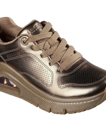 Pantofi sport femei Skechers Uno Icon - Lustrous Air 177768-BRZ