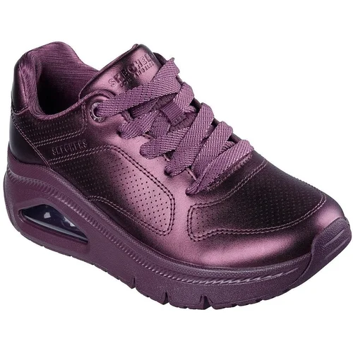 Pantofi sport femei Skechers Uno Icon - Lustrous Air 177768-WINE