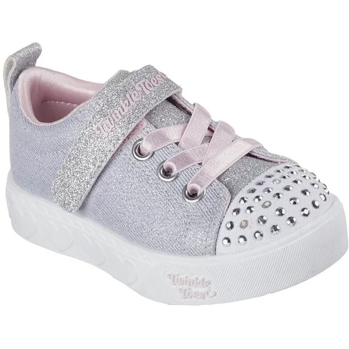 Pantofi sport copii Skechers Heart Steps - Shimmer Sweetie 314620N-GYPK