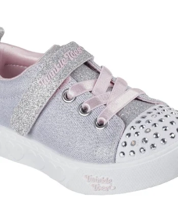 Pantofi sport copii Skechers Heart Steps - Shimmer Sweetie 314620N-GYPK