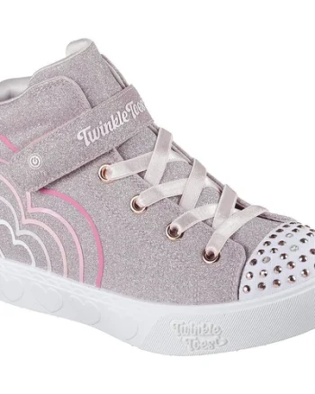 Pantofi sport copii Skechers Heart Steps - Heart Glow 314623L-RSGD