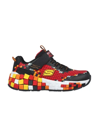 Pantofi sport cu benzi elastice pentru ajustare Mega-Craft 3.0, Rosu/Negru/Portocaliu