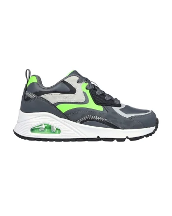 Pantofi sport Uno Gen1 Color Surge, Gri carbune/Verde electric
