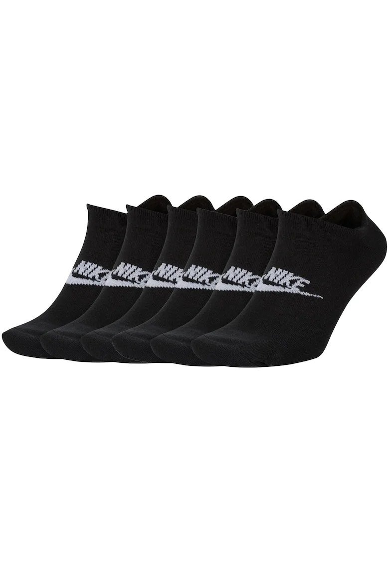 Set de sosete unisex pana la glezna - 3 perechi, Negru