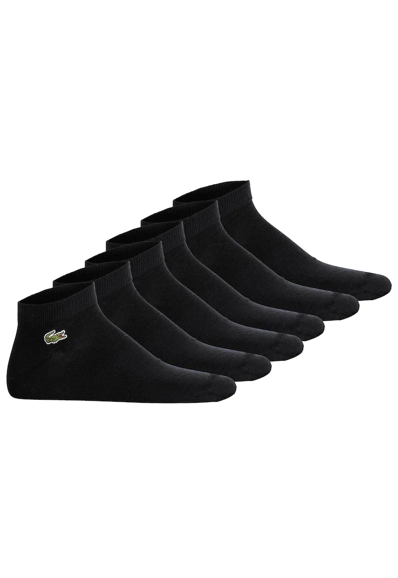 Set de sosete scurte unisex - 3 perechi, Negru