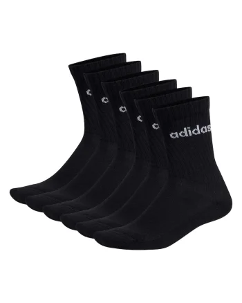 Set de sosete lungi unisex - 6 perechi, Negru