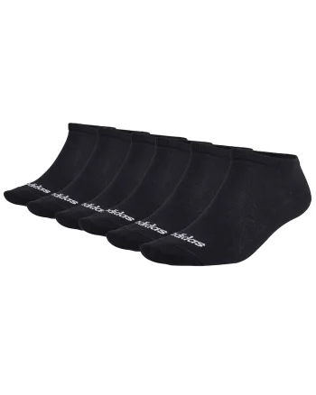 Set de sosete pana la glezna, unisex - 6 perechi, Negru
