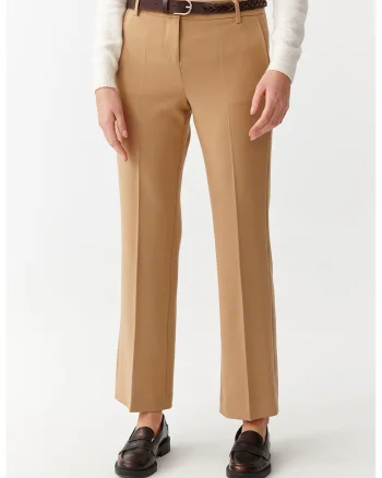 Pantaloni drepti cu pensa, Portocaliu persan
