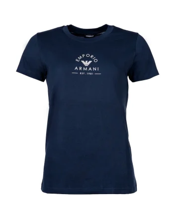Tricou cu logo, Bleumarin