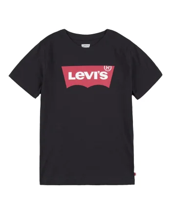 Tricou cu imprimeu logo, Rosu/Negru