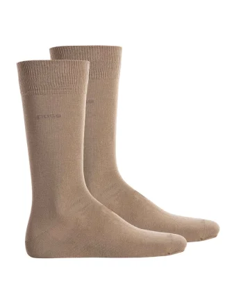 Set de sosete lungi 25955 - 2 perechi, Bej