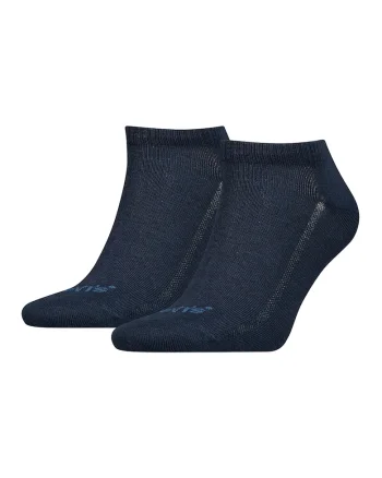 Set de sosete unisex pana la glezna din amestec de lyocell - 2 perechi, Bleumarin