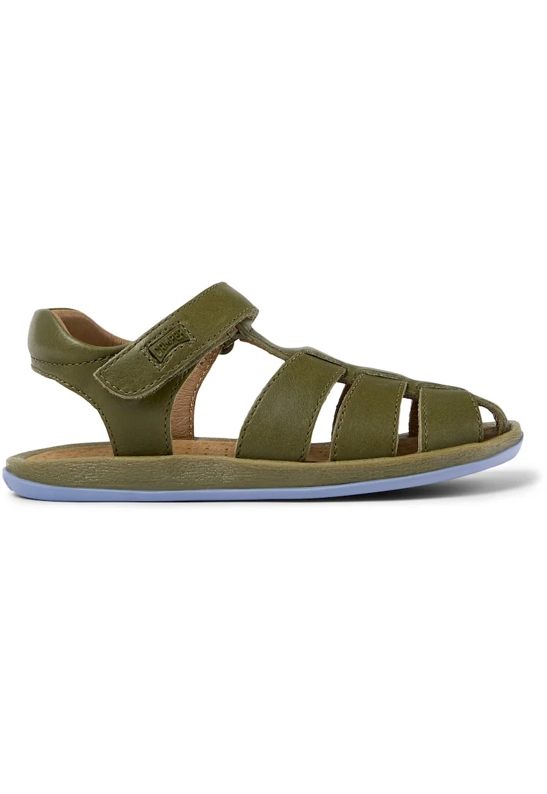 Sandale fisherman de piele Bicho, Verde