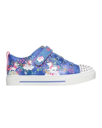 Pantofi sport S Lights Twinkle Sparks cu velcro