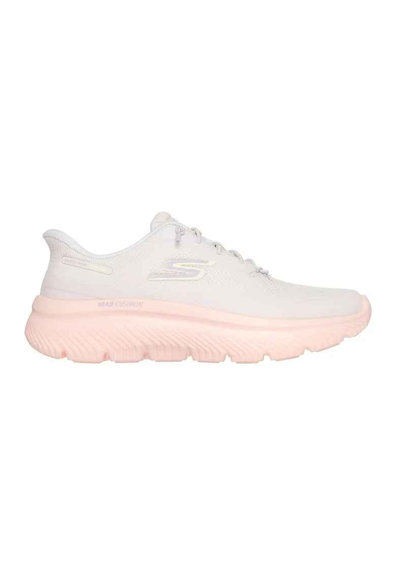 Pantofi sport Go Walk Flex Serenity, Roz pastel/Crem