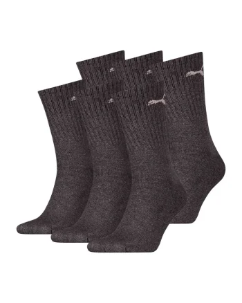 Set de sosete lungi unisex - 6 perechi, Gri