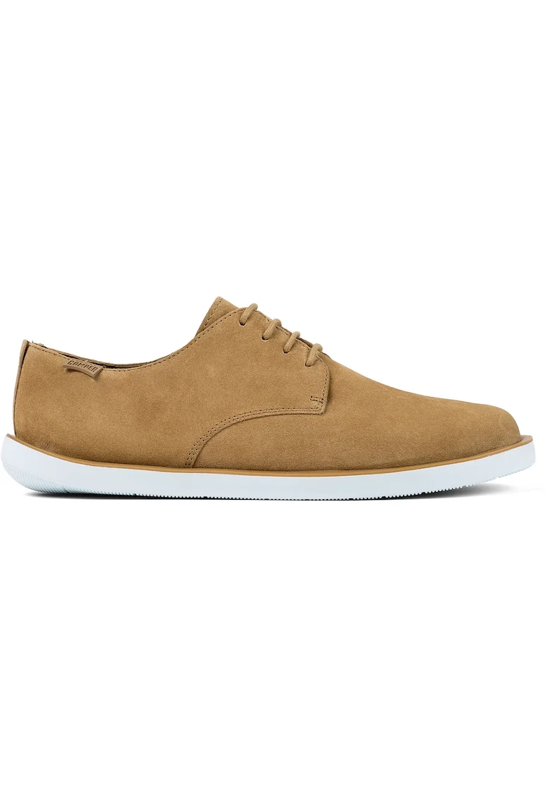 Pantofi de piele nabuc Wagon 22251, Caramel