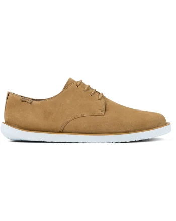 Pantofi de piele nabuc Wagon 22251, Caramel