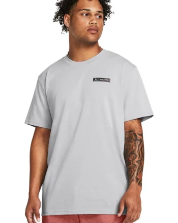Tricou cu decolteu la baza gatului, Gri deschis