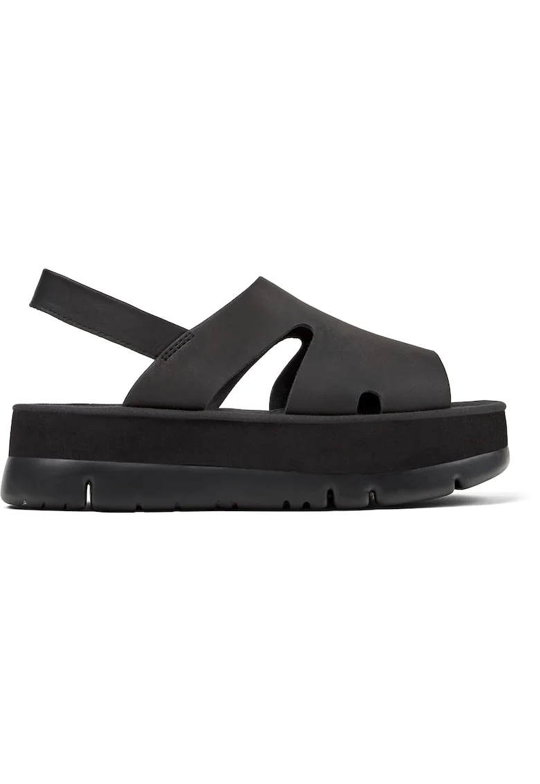 Sandale flatform Oruga Up, Negru