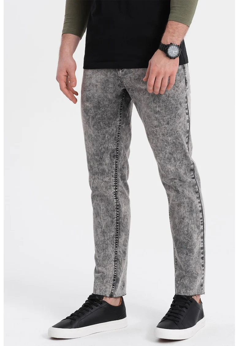 Blugi slim fit, Gri