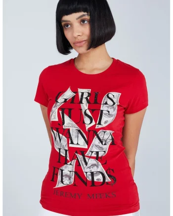 Tricou din amestec de bumbac organic cu imprimeu grafic