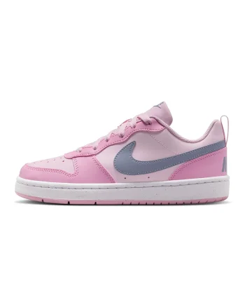 Pantofi sport Court Borough din piele ecologica, Gri/Roz