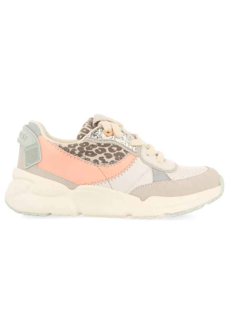 Pantofi sport cu garnitura contrastanta GIGNY 27685, Alb