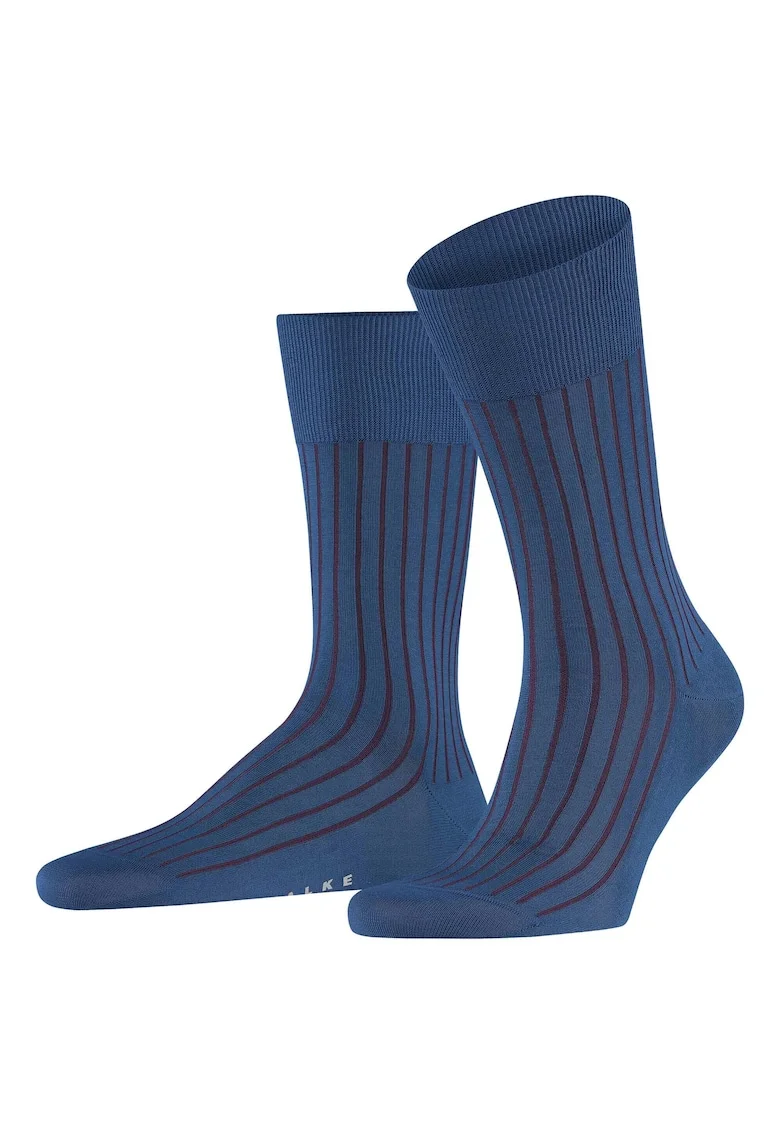 Sosete lungi Shadow 15773, Visiniu/Albastru
