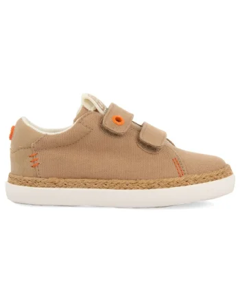 Pantofi sport-espadrile cu velcro Viera 28111, Bej