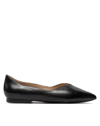 Balerini  303660550, Piele naturala, Negru, Negru