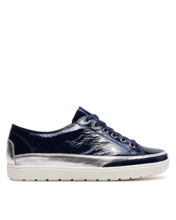 Tenisi dama,  30366282039, Piele naturala, Bleumarin