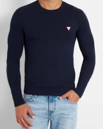 Bluza cu logo discret,