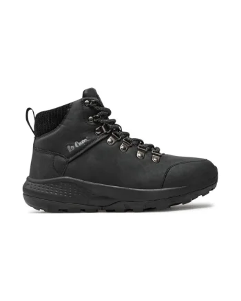 Botine dama,  22341, Piele ecologica, Negru