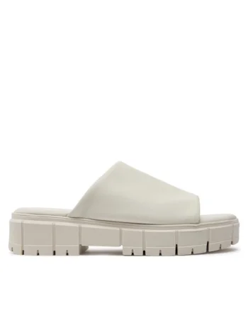 Sandale dama  303724818, Piele naturala, Alb