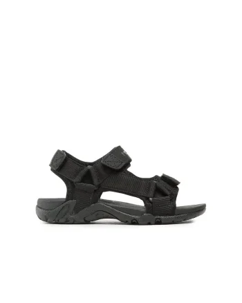 Sandale copii,  53024, Textil, Negru
