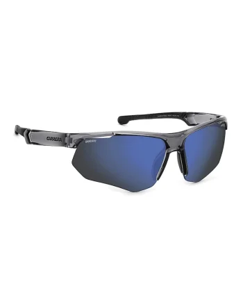 Ochelari de soare wrap cu lentile oglinda, Gri antracit/Argintiu