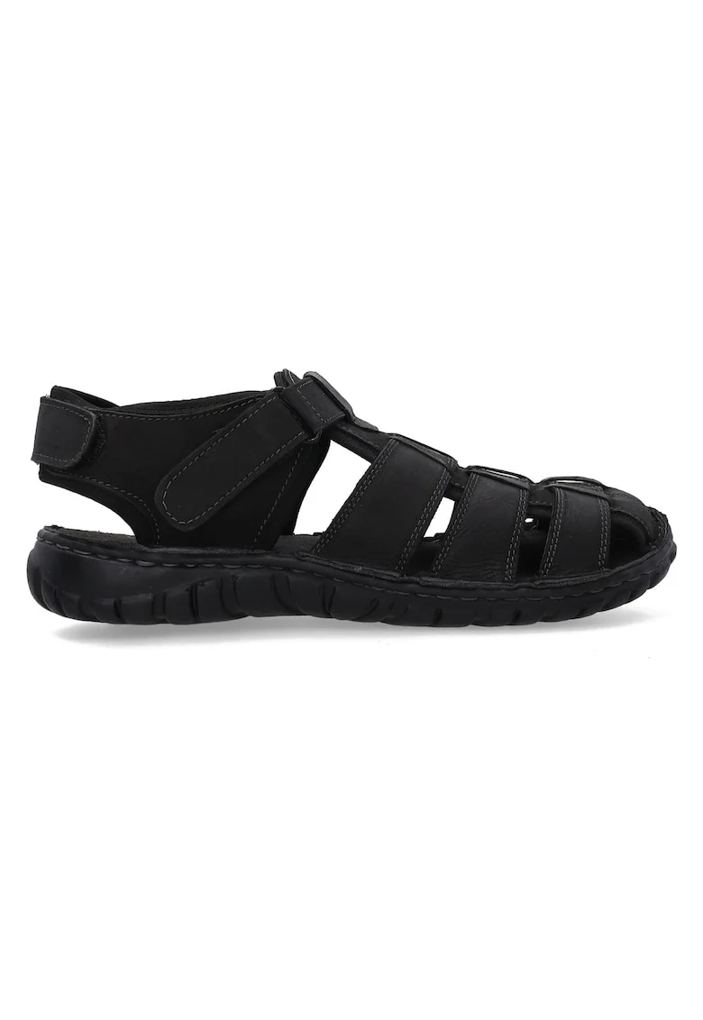 Sandale fisherman din piele nabuc