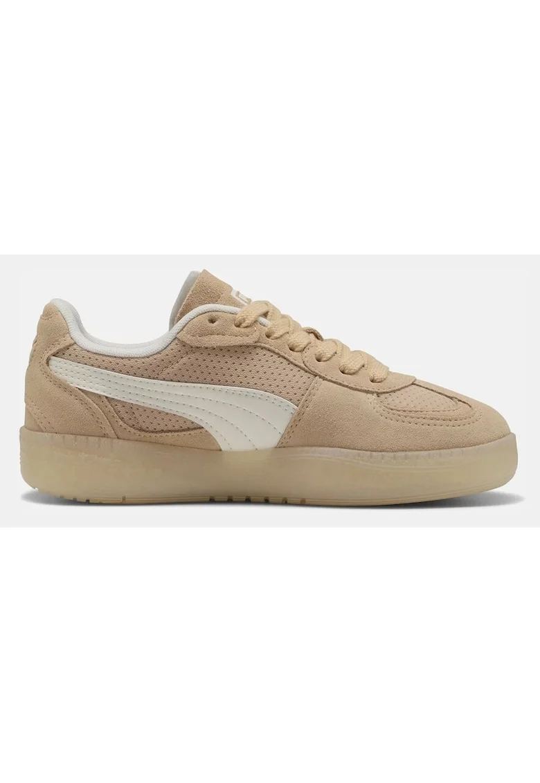 Pantofi sport cu insertii de piele intoarsa si profil jos Palermo