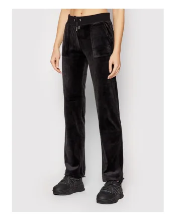Pantaloni dama,  209146318, Poliester, Negru