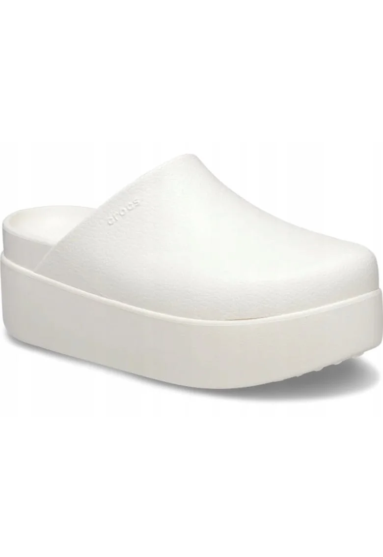Saboti Femei Spuma Croslite, Dylan Platform 209869 Clog, Aldwqfb, Alb