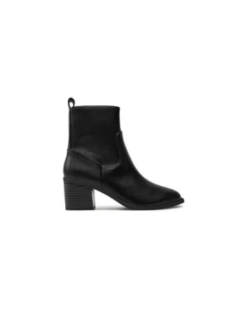 Ghete dama  304429033, Piele ecologica, Negru, Negru