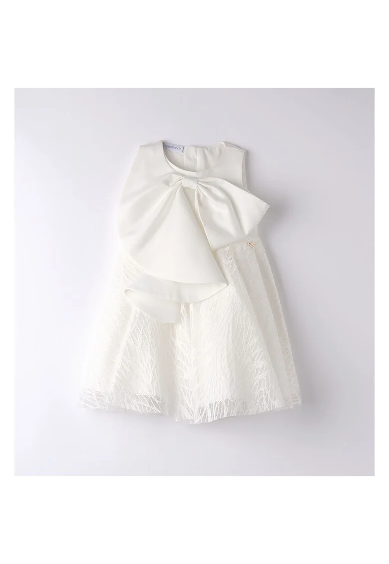 Rochie eleganta din tull pentru fete,, Alb